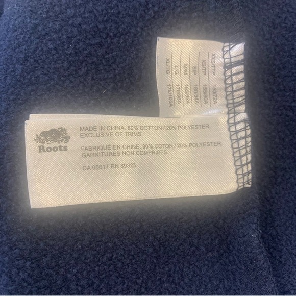 Roots Woman S Navy Blue Rainbow Pride Crewneck Sweatshirt - Picture 6 of 6